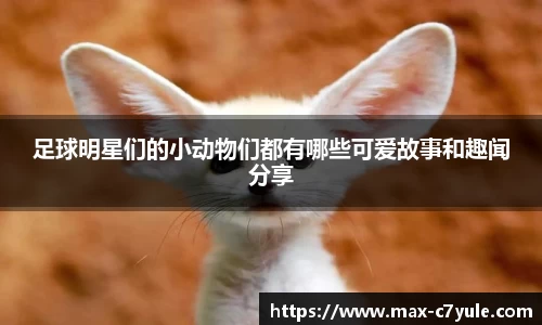 足球明星们的小动物们都有哪些可爱故事和趣闻分享